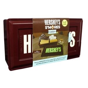 Hershey Personal S'mores Caddy Supply Storage Glow In the Dark BPA Free-NWT